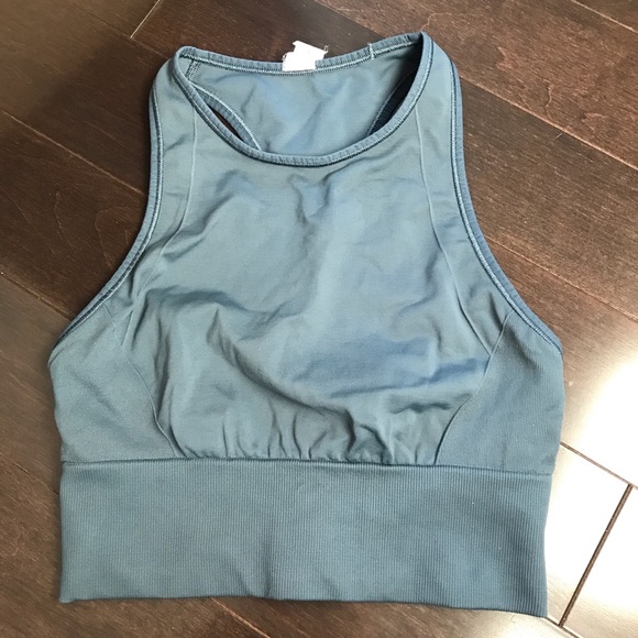 iron blue lululemon ebb to train tank - Picture 3 of 4